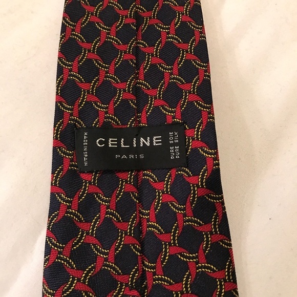 CELINE Printed Tie - Picture 2 of 2